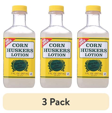 (3 pack) Corn Huskers Heavy Duty Oil-Free Hand Treatment Lotion, 7 ...