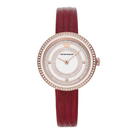 Buy Emporio Armani Women Maroon Watch AR11532 Online - 990467 | The ...