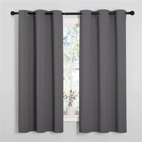 Buy NICETOWN Thermal Insulated Grommet Blackout Curtains with 2 Panels ...