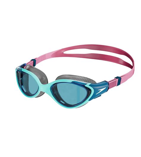 Buy Speedo-Biofuse-2.0-Blue-Pink Goggles Online | Speedo India