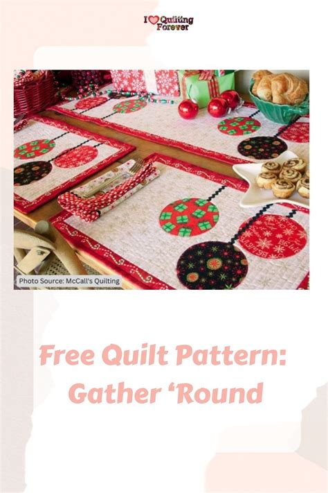 Christmas Table Runner Quilting Patterns Free 的图像结果