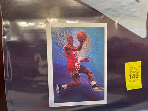Lot - 1990 Michael Jordan #358 NBA Hoops Card