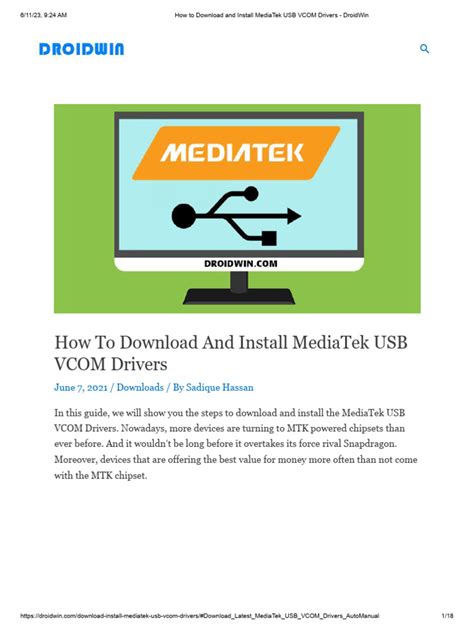 Image result for Vcom Drivers Windows 7
