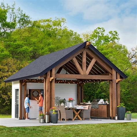 Pavilion Shed Plans: How to Build a Shed | Family Handyman
