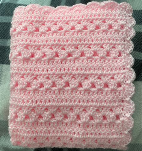 Image result for Shell Baby Blanket Free Pattern