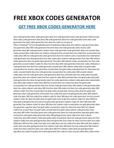 Xbox Code Generator Download 的图像结果