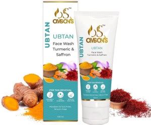 OMSONS NEW UBTAN FACE WASH WITH TUMERIC & SAFFRON - (100ML) Face Wash ...