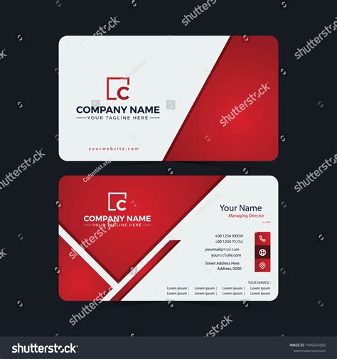 Double Sided Business Card Design 的图像结果
