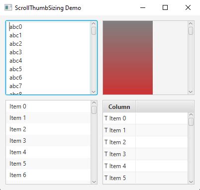 Image result for JavaFX Scrollbar Buttons
