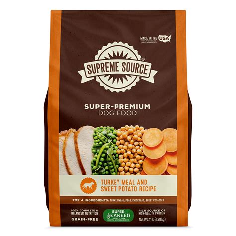 Supreme Source Grain-Free Turkey Meal & Sweet Potato Recipe Dry Dog ...