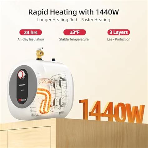 MIZUDO Electric Mini Tank Water Heater - 2.5 Gallon India | Ubuy