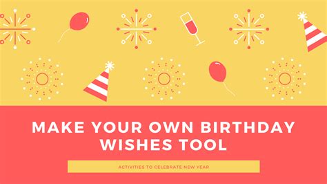 Make your own Custom Birthday Wisher