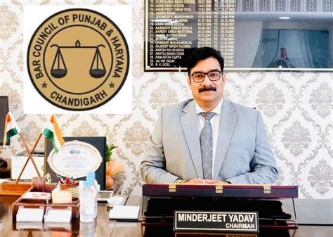 Breaking: Chairman Of Bar Council Of Punjab & Haryana Urges Chief ...