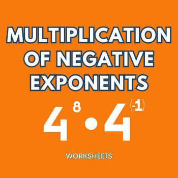 Multiplying Negative Exponents Rules 的图像结果