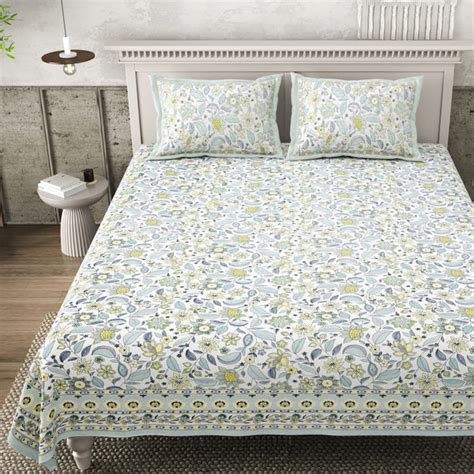 Plarsh Comfort - Buy Jaipuri Cotton Bedsheets & Table Linens