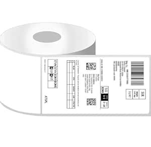 TRIKUTA® Thermal Shipping 100x150 mm Labels |Thermal Barcode Labels ...