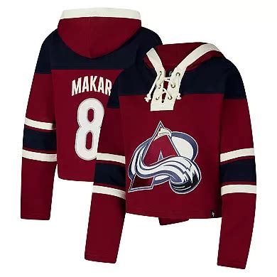 Women's '47 Cale Makar Burgundy Colorado Avalanche Superior Lacer ...