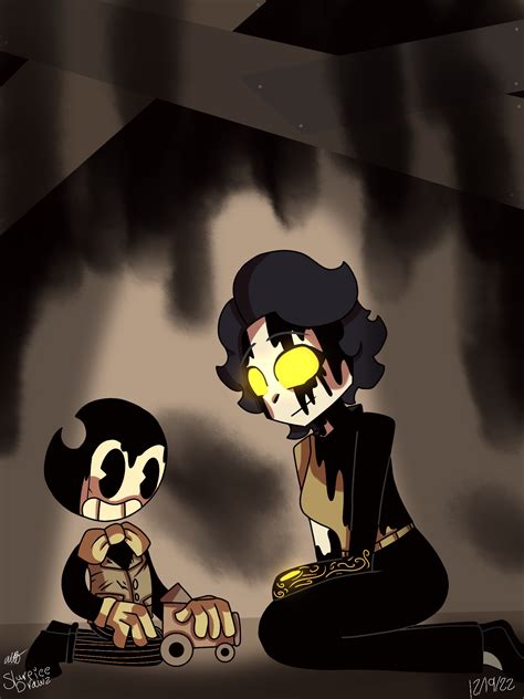Bendy and Audrey by GoldenLove615 on DeviantArt