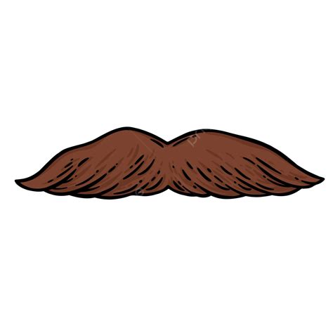 Brown Moustache Clip Art
