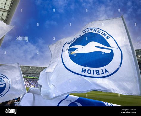 Brighton hove albion football supporters hi-res stock photography and ...
