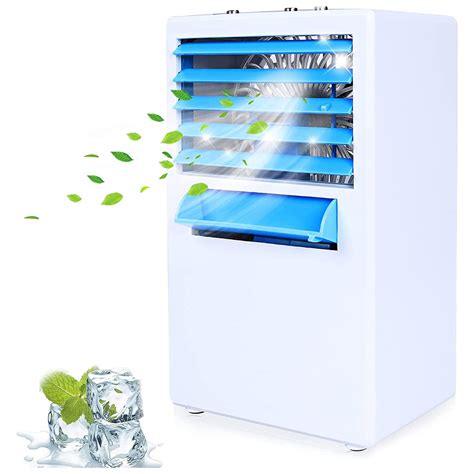 Buy Vodche Portable Air Conditioner Fan, Mini Air Cooler Desk Fan with ...