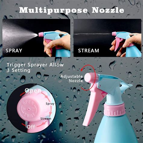 Hand Trigger Water Spray Pot Watering Kettle for Garden Flower Plant ...