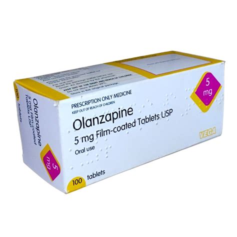 OLANZAPINE 5MG VEGA 100’S – Country Medical Pharmacy