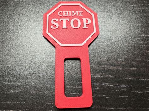 Seatbelt Chime Stopper by JDinKC - MakerWorld