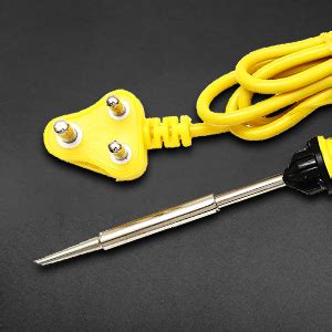 Electronic Spices 25 Watt Soldering Iron - Heavy Duty copper Tip for ...
