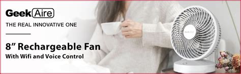 Geek Aire Portable fan | 1 Year Warranty | Table fan High Speed | 5000 ...