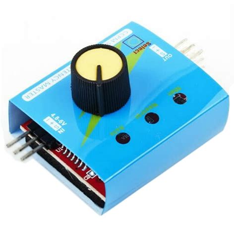 3 Channel Multi Servo Tester Consistency Speed Controler Power Channels ...