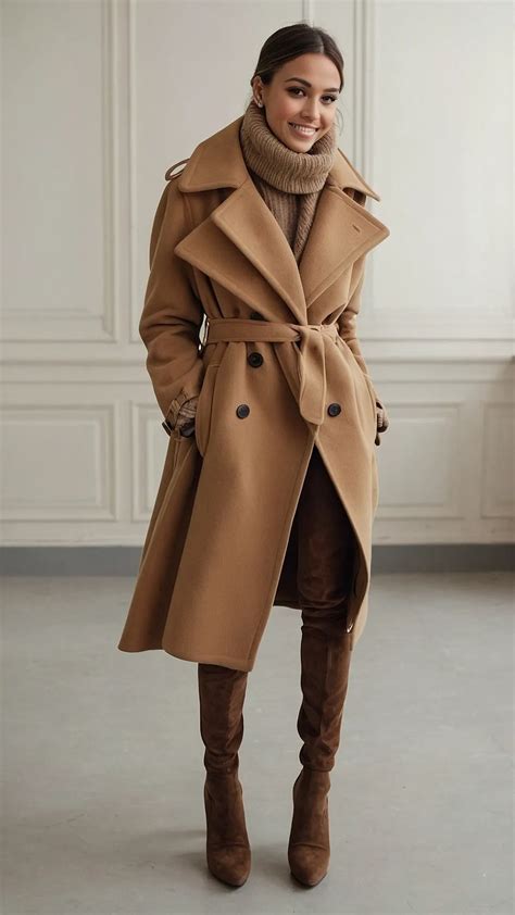 **Camel Coats and Cozy Vibes: 15 Outfit Combinations for Women in ...