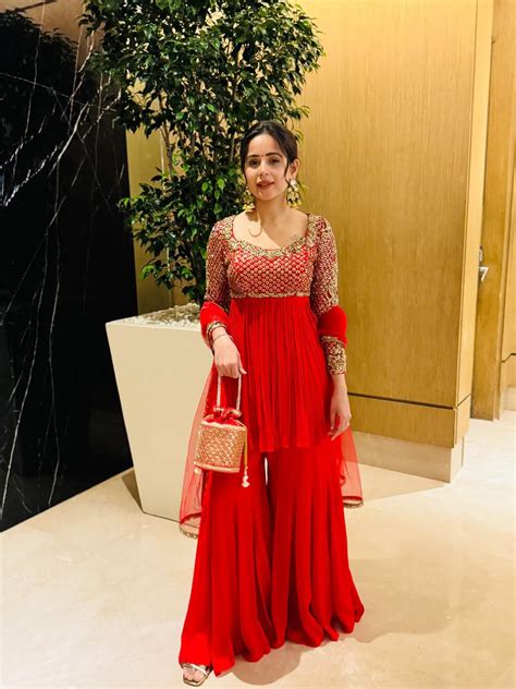 GlamAura Sharara Set