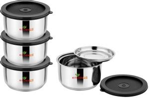 Flipkart.com | Kitchen Pro Double Wall PUF Insulated 4 Containers Lunch ...