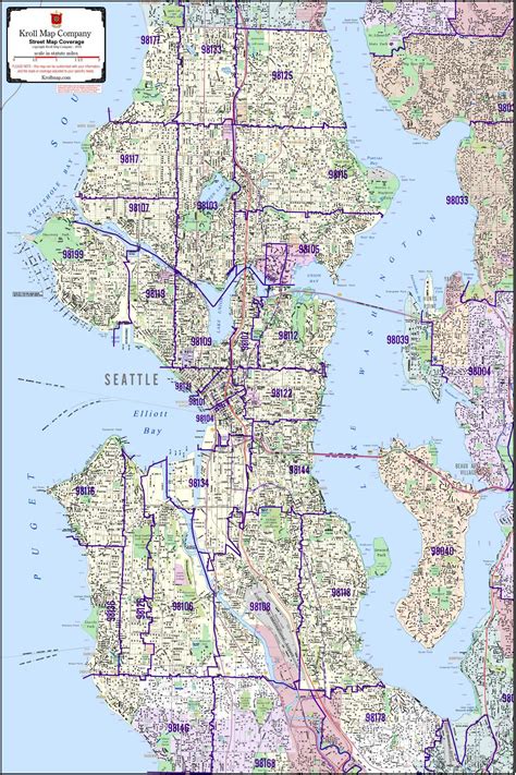 Seattle Zip Code 的图像结果