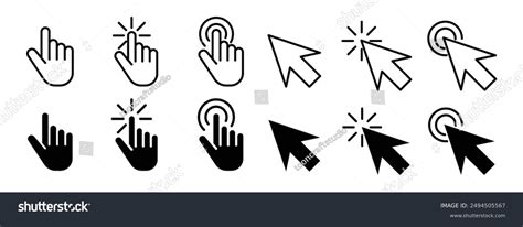 Computer Mouse Pointer Hand 的图像结果