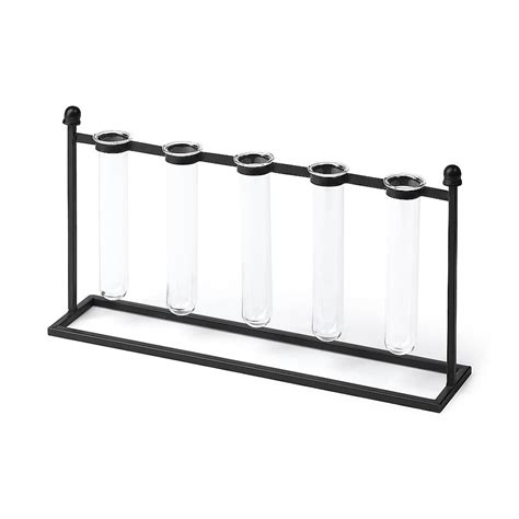Mercana Clear Metal/Glass Industrial Vase in the Decorative Accessories ...