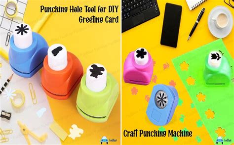 FunBlast Craft Punching Machine – Punching Hole Tool for DIY Greeting ...