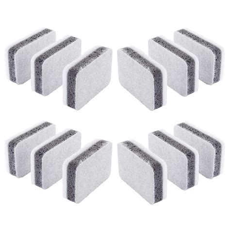 IKEA SVAMPIG White & Grey Dish Sponges - Set of 12 : Amazon.in: Home ...