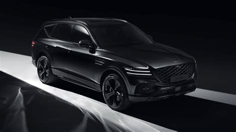 Genesis GV80 AWD Black Wallpaper 4K, 2025, 5K, Black cars