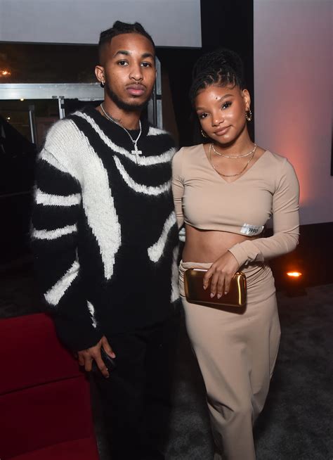 Halle Bailey goes braless and fuels pregnancy rumors with conspicuous ...