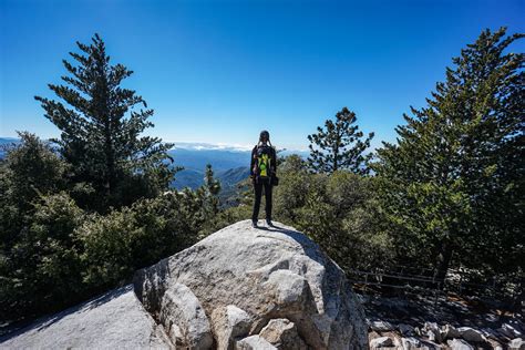 Black Mountain Trail Idyllwild 02.07.15 - Trail to Peak