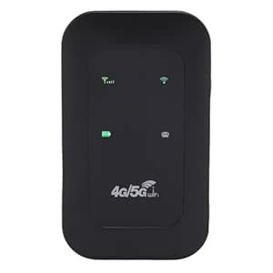 4G 5G Portable WiFi Hotspot Mobile Router with 3200mAh Battery & SIM ...