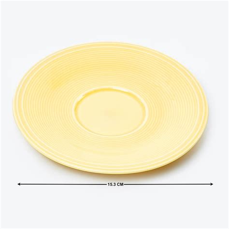 Buy Colour Refresh Porcelain Striped Cup and Saucer - 220ml from Home ...