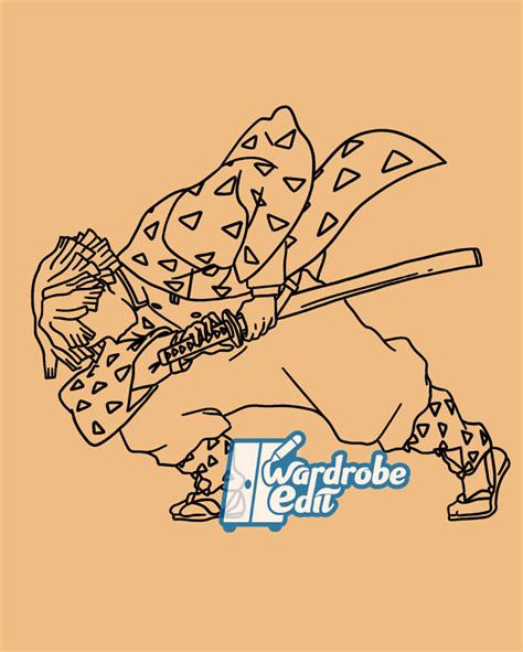 Zenitsu Agatsuma Oversized Tshirt – Wardrobe Edit