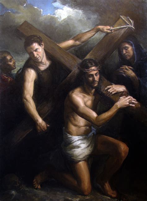 Jesus Carrying The Cross Art