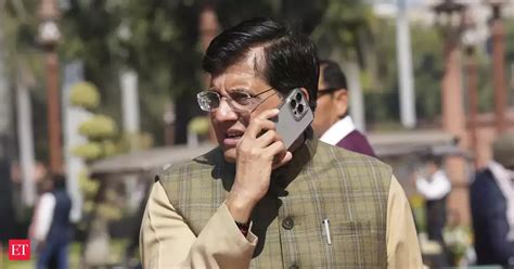 India US Trade: Piyush Goyal to visit Washington next week to kickstart ...