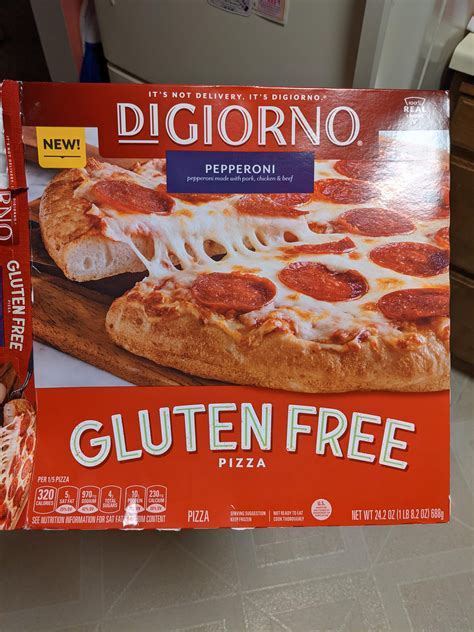 Tried the DiGiorno gluten free pizza today! We were amazed by how great ...