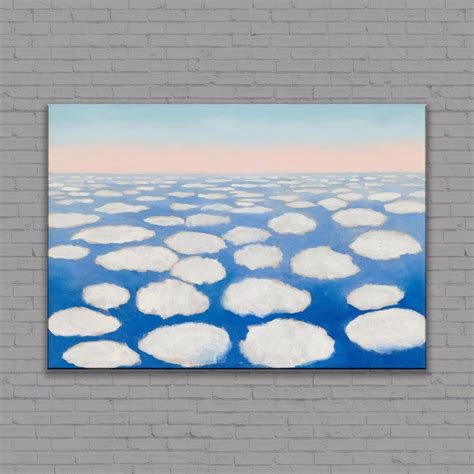 Georgia OKeeffe Canvas, Georgia OKeeffe Sky above Clouds IV | Inspire ...
