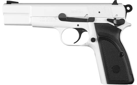EAA Girsan MCP35 John Browning Hi-Power 9mm 4.87 15 Round WHITE MC P35 ...